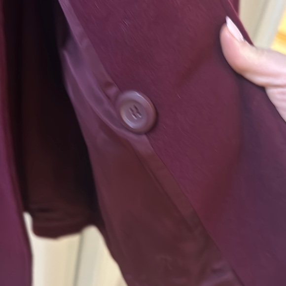 Liz Claiborne Lambswool Coat - Picture 3 of 4